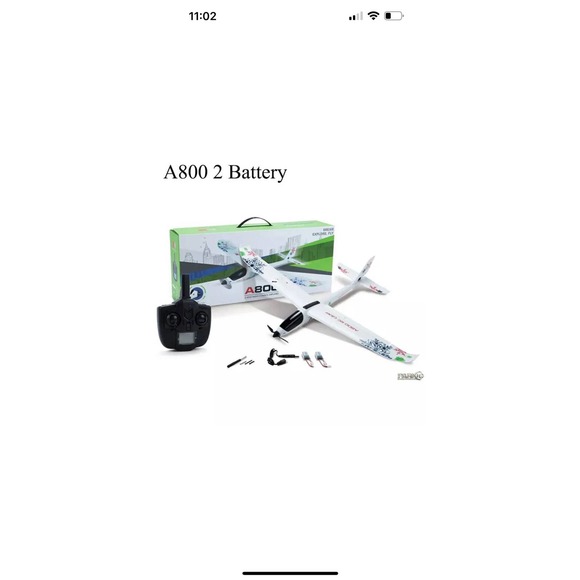 Original WLtoys 2018 New A600 F949 Update version A800 5CH 3D6G System Plane RC - Picture 2 of 5